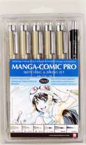 Sakura Pigma Manga Comic Pro 6pc. Sketching Set #50201  