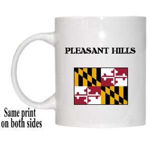    US State Flag   PLEASANT HILLS, Maryland (MD) Mug 