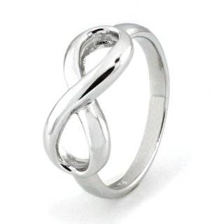 Double Infinity Symbol Ring, Best Friends Forever Ring, Sisters Ring 