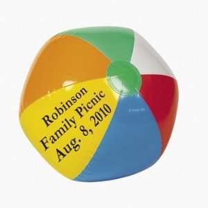   Inflatable Rainbow Beach Balls   Games & Activities & Balls Toys