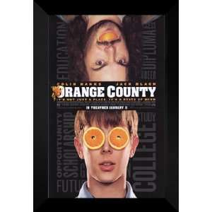  Orange County 27x40 FRAMED Movie Poster   Style A 2002 