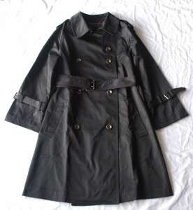 AUTH Marc by Jacobs Runway Military Trench Coat S BLK  