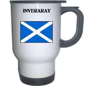  Scotland   INVERARAY White Stainless Steel Mug 