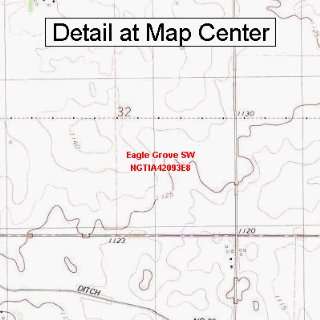   Map   Eagle Grove SW, Iowa (Folded/Waterproof)