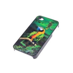  Cool 3D Effect Cute Parrot Hard skin Case Cover For Iphone 