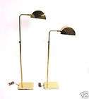 pair of 1970s floor lamps by koch lowy returns not