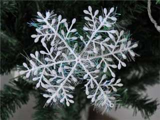 lots of 15 pcs snowflake Christmas Ornament  