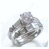 Great ring to wear with an engagement ring or as a third band to a 