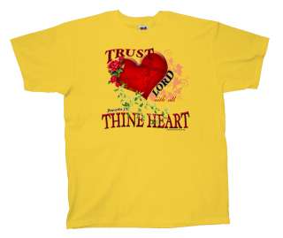 Christian T Shirt Trust in the Lord  