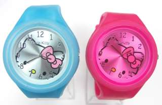 pieces Hello Kitty Silicone Quartz Wrist Watch Mix Wholesale Lot of 