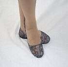Clear Plastic Shoes Zig   Zag Jelly Flats  