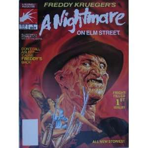   On Elm Street Vol.1 #1 Oct. 1989 Mazine Size Comic 