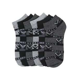 HS Women Fashion Ankle Socks Kitty&Hello Design (size 9 11) 3 Colors 6 