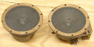 Two 30s vintage JENSEN Q4 Field Coil Tweeter HF Speakers  