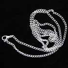 12 Silver Plated Lobster Clasp Snake Chain Necklaces24  