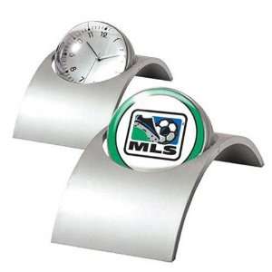 Major League Soccer Logo MLS Spinning Desk Clock  Sports 