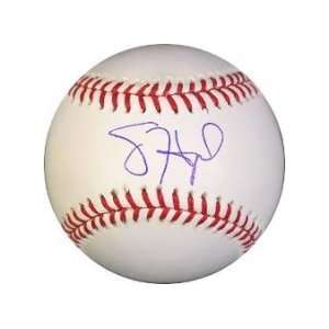   Jason Heyward Autograph Official Major League Baseball w/ Display Case