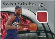 2006/07 Upper Deck Sweet Shot Stitches #LJ LeBron James SP