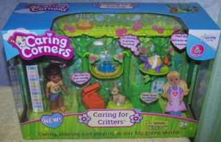 Caring Corners *Caring for Critters* Playset New  