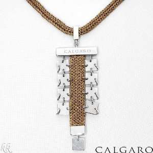 CALGARO Made in Italy Stylish Brand New Handmade Necklace Made of 925 
