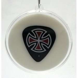 Independent SK8 Logo Guitar Pick With MADE IN USA Christmas Ornament 