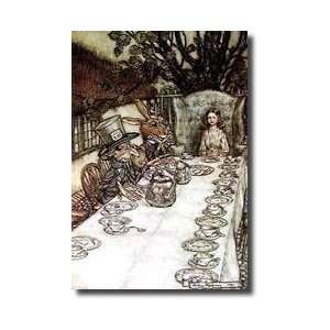  The Mad Tea Party Giclee Print