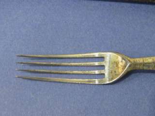 vtg Antique Silverware Set Spoon Knife & Fork  