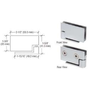  CRL Satin Chrome Surface Mount Cabinet Pivot Hinges by CR 