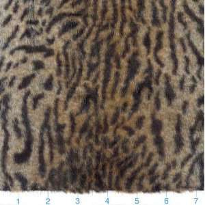  60 Wide Faux Fur Fabric Wildcat Taupe By The Yard Arts 