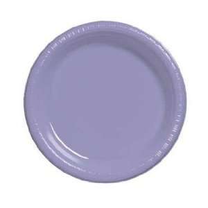 Luscious Lavender 7 Plastic Plate   12/20 Ct Cs Health 