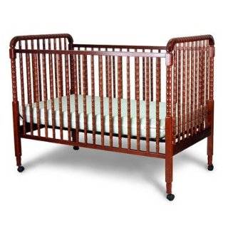 JENNY LIND FIXED SIDE CRIB   Cherry by ANGEL LINE
