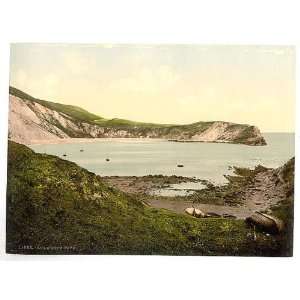    Photochrom Reprint of Cove, Lulworth, England