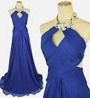 JOVANI Blue Leopard $500 Ball Prom Pageant Evening Gown NWT (Size 4, 6 
