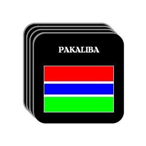  Gambia   PAKALIBA Set of 4 Mini Mousepad Coasters 