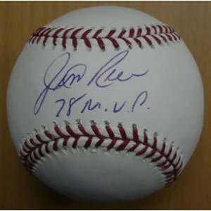 Jim Rice Signed Official MLB Baseball