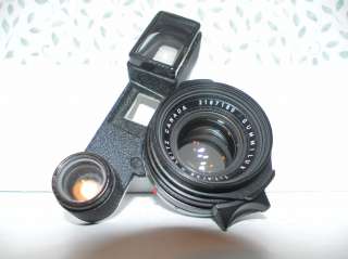 EXTREMELY RARE Leica Leitz Canada Version 1 Summilux 11.4/35mm Black 