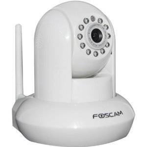 Foscam FI8910W Wireless/Wired Pan & Tilt IP/Network Camera with IR Cut 