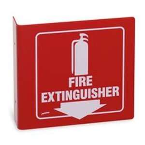  PRINZING LOFE15A Sign,8X8,Fire Extinguisher Automotive