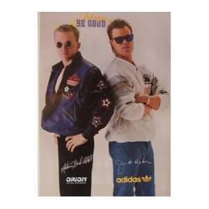  JOHNNY BE GOOD   ORIGINAL PROMOTIONAL POSTER WITH JIM 