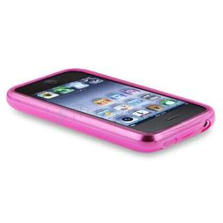 Lattice Silicone Case For Apple iPhone 3G 3GS Accessory Purple Green 