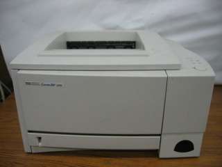 HP LaserJet 2100 Printer C4170A Page Count 25550 4MB  