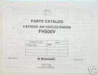 KAWASAKI Engine Parts Manual FH500V AS21  