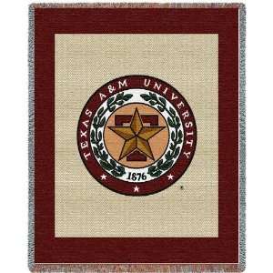  Texas A and M University Seal Tapestry Throw PC 4694 T 