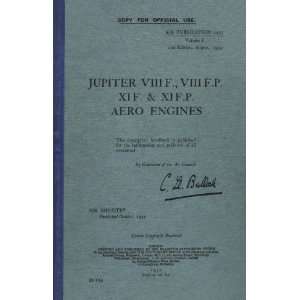   VIII XI Aircraft Engine Maintenance Manual Bristol Jupiter Books