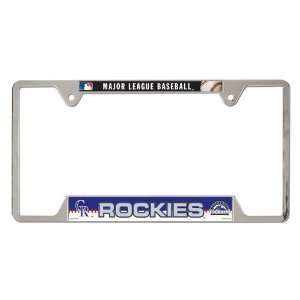  Colorado Rockies Chrome License Plate Frame *SALE* Sports 