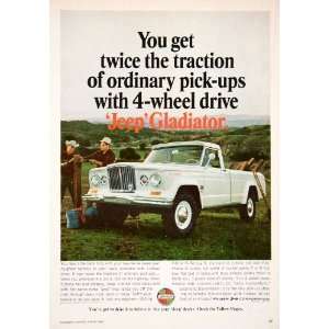1966 Ad Kaiser Jeep Gladiator Pickup Truck Automobile Vehicle Valley 