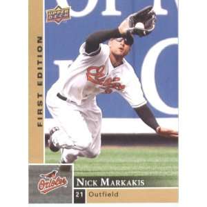  2009 Upper Deck First Edition #308 Nick Markakis   Orioles 