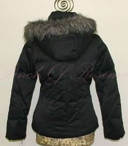 Calvin Klein Down Puff Faux Fur Hood Jacket Coat Petite 885719443931 