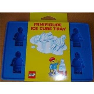 Lego Brick Cake, Lego Brick Ice Tray and Lego Minifigure Ice Tray Set 