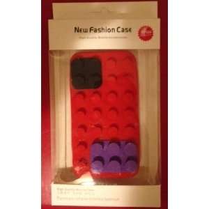 Lego Block Iphone 4/4S Case Red Color